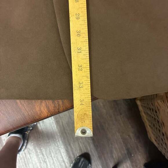 Barrington Faux Suede Sport Coat Mens 40R Brown Blazer - Picture 9 of 12